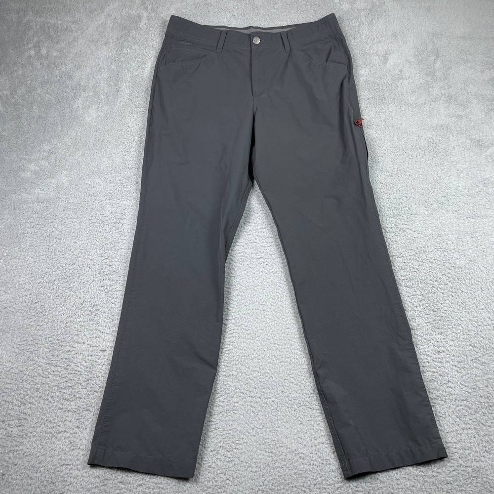 Ascend Hiking Pants Mens 36x32 Gray Stretch Outdoor Straight Leg Bass Pro Shops